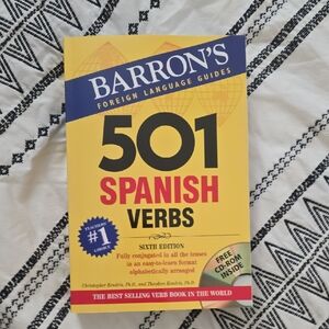 Barron's 501 Spanish Verbs Book